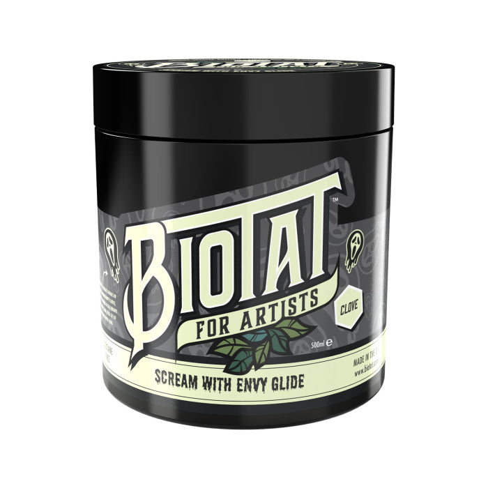 BIOTAT Numbing Tattoo Glide SCREAM with Envy Limited Edition 500 ml