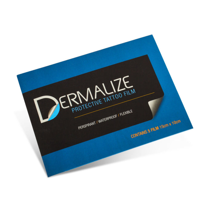 Dermalize Dermalize Pro - Protective Tattoo Film - 15cm x 10cm - Pack of 5 ...