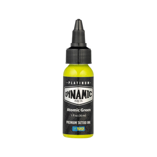Platinum by Dynamic Tattoo Ink - Atomic Green 30 ml - NextInk Tattoo Supply