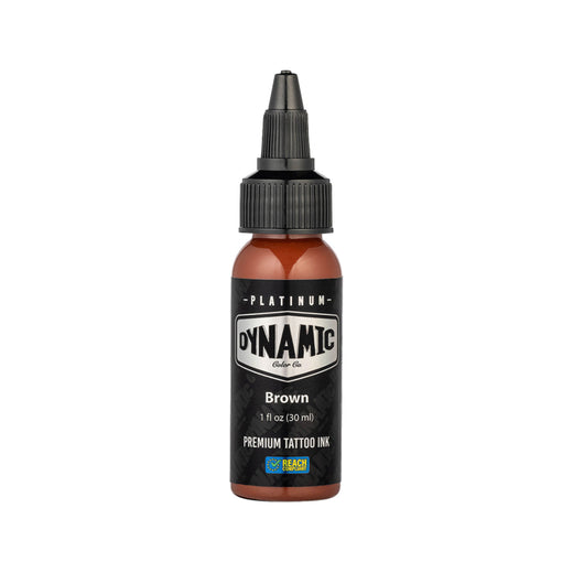 Platinum by Dynamic Tattoo Ink - Brown 30 ml - NextInk Tattoo Supply