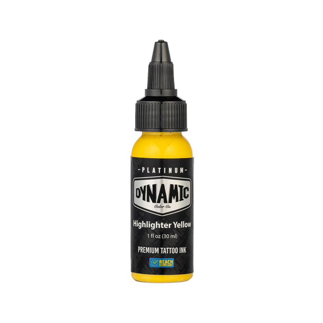 Platinum by Dynamic Tattoo Ink - Highlight Yellow 30ml