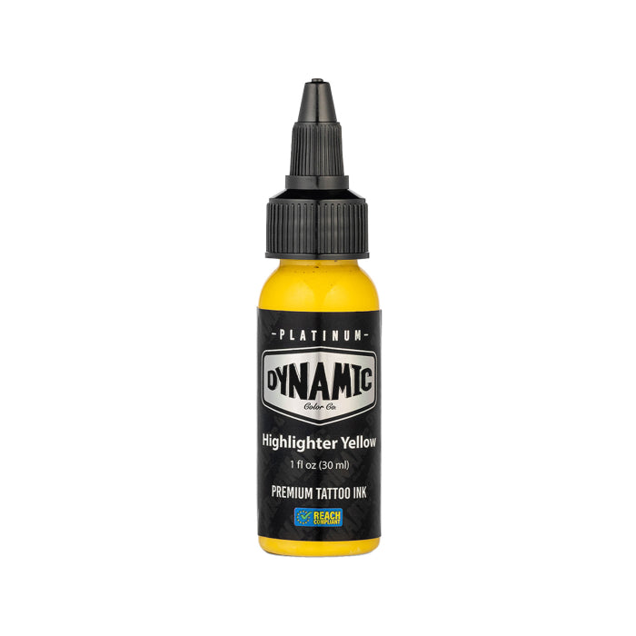Platinum by Dynamic Tattoo Ink - Highlight Yellow 30ml