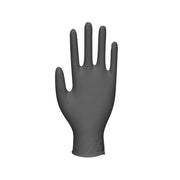 Box of 100 - Unigloves Unicare Black Nitrile Gloves