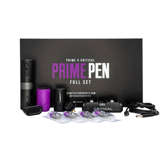 Prime x Critical Pen Machine Full Set - NextInk Tattoo Supply