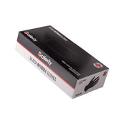 Box of 100 Saferly Black Nitrile Gloves